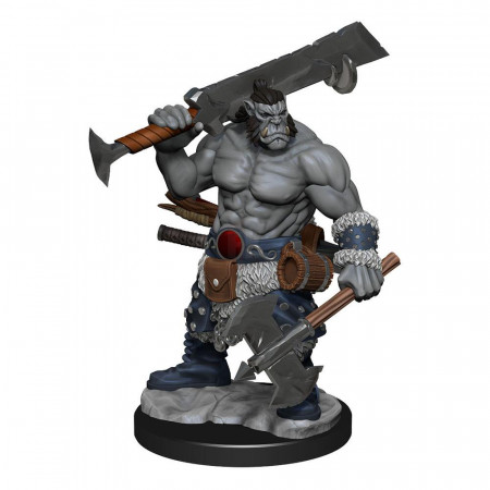 Dungeons & Dragons Frameworks Miniature Model Kit Orc Barbarian Male